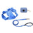 Space print nylon dog harness and lead set, ideal for everyday use