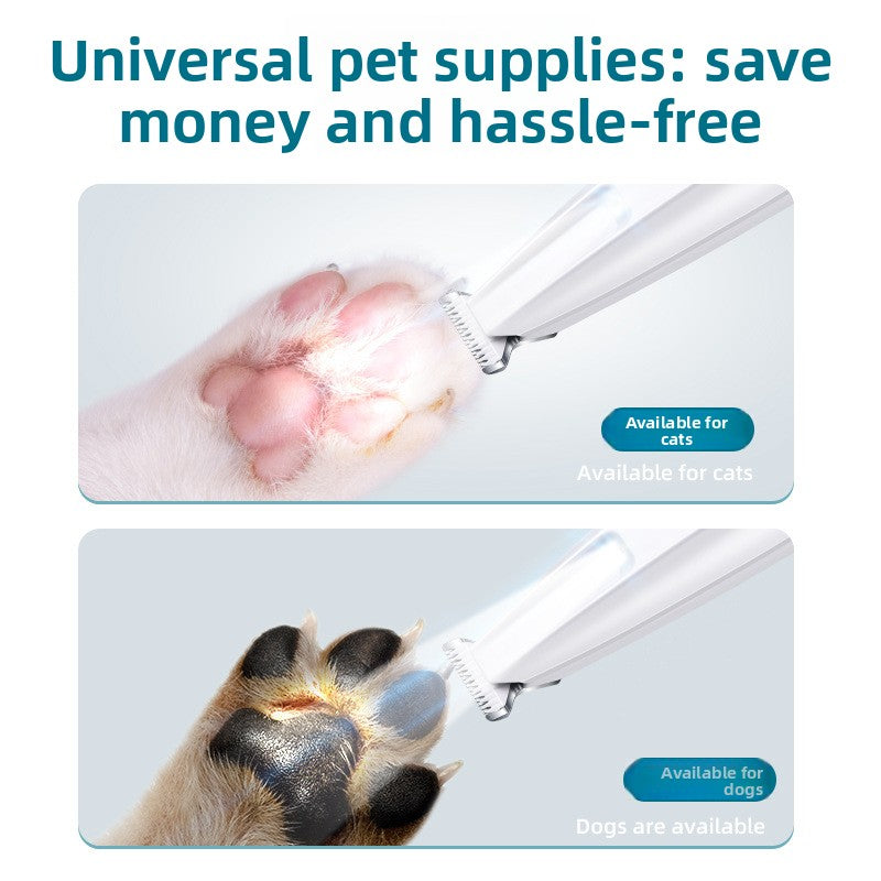 Waterproof Mini Paw Hair Shaver with Oil Bottle for Dogs and Cats