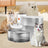 Automatic Smart Sensor Pet Water Fountain with Silent Pump and Multi-Stage Filter
