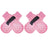 Anti-slip knitted cotton dog socks with grip soles, material detail