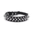 Punk-style studded PU dog collar, 3 sizes available