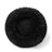 Light grey plush round donut pet bed for cats and dogs, photo 34