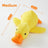Squeaky plush animal dog toy collection with duck, goose and snake - view 6