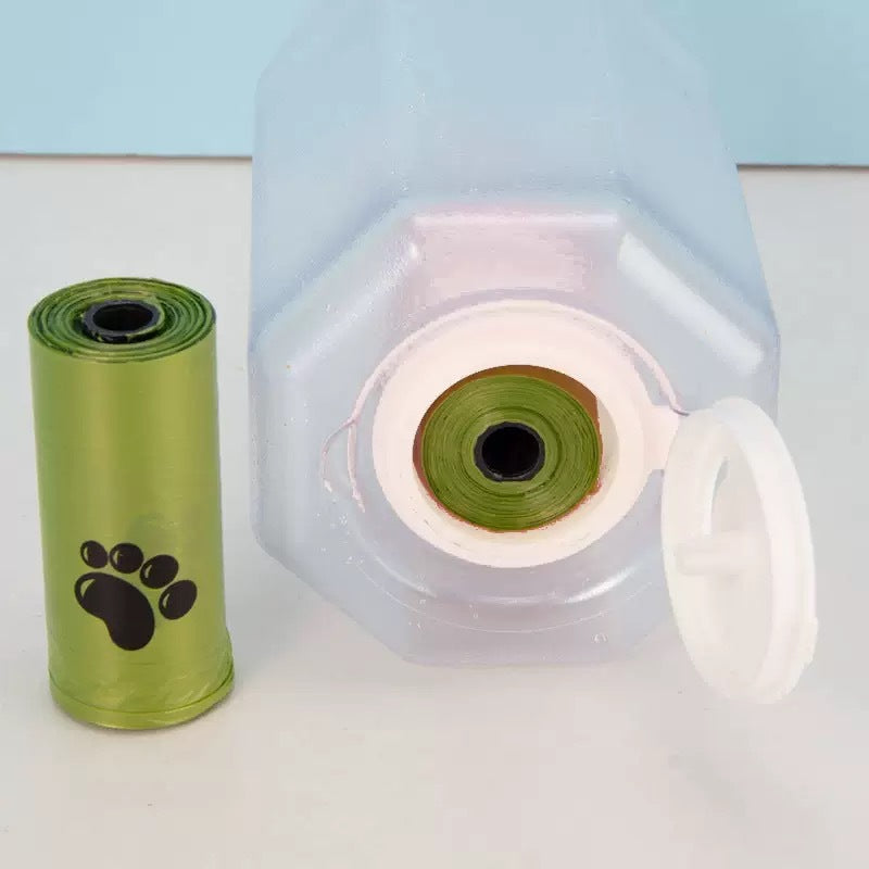 Portable Foldable Pet Drinking Cup, 300ml No-Spill Outdoor Water Feeder for Dogs and Cats