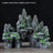 Stone rockery aquarium ornament shaped like mountain peaks