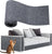 Light grey self-adhesive cat scratching mat for walls, photo 7