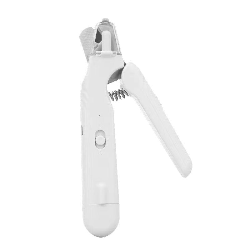 2-in-1 LED Pet Nail Clipper and Grinder, Stainless Blades