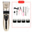 Cordless Dog Hair Clippers with Guide Combs, Low Noise Trimmer Kit