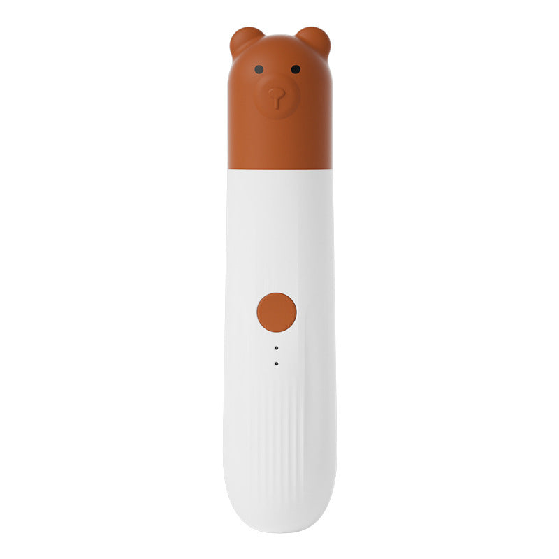 Two-Speed LED Pet Nail Grinder, Quiet Rechargeable for Cats and Dogs
