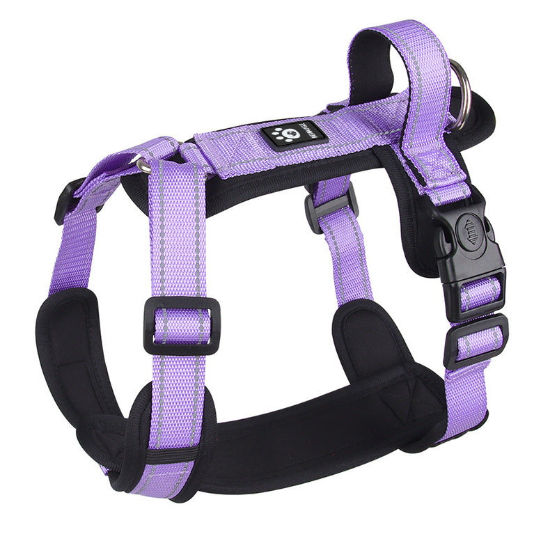I-shaped escape-resistant dog harness, 4 sizes available from Pet Royale UK