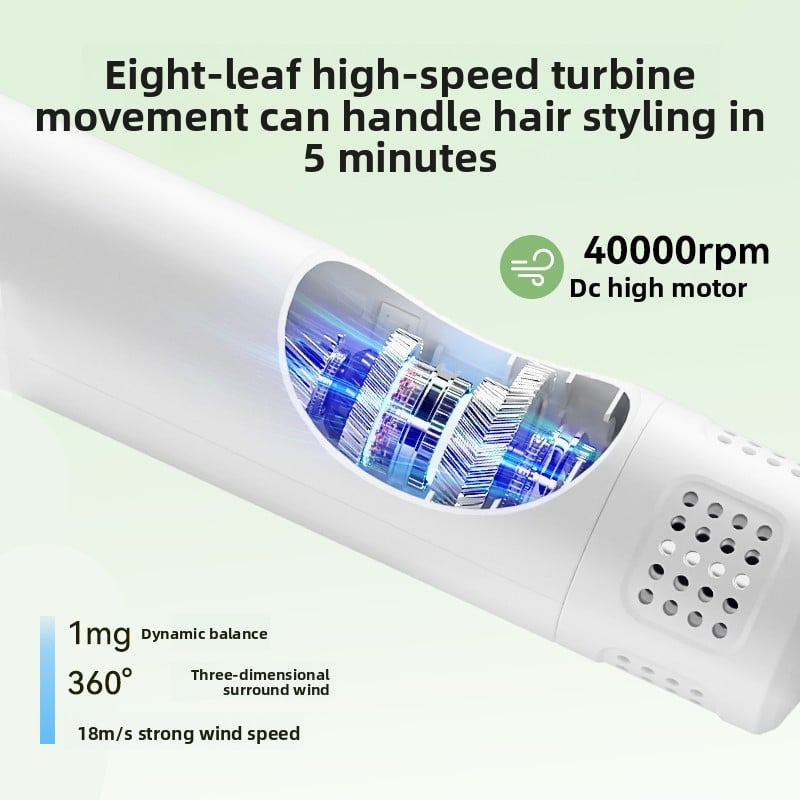 Pet hair dryer brush for dogs and cats, shown in 3 colours and styles