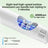 Pet hair dryer brush for dogs and cats, shown in 3 colours and styles