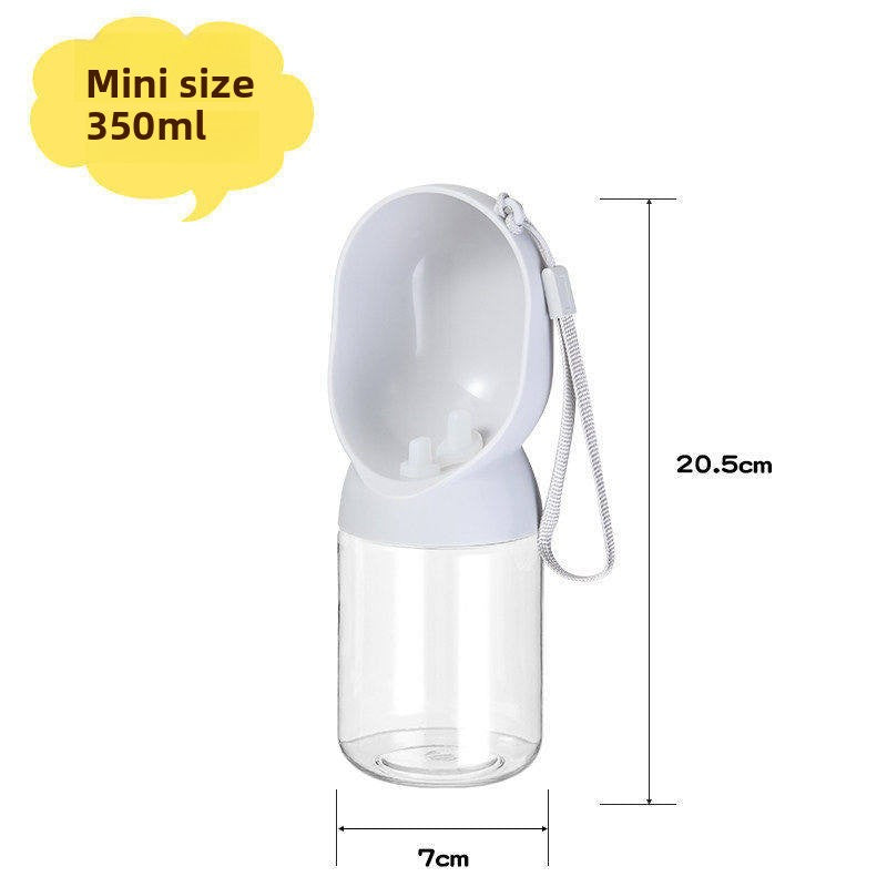 Portable Foldable Pet Travel Water Cup in Food-Grade PP for Dogs and Cats