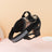 Reflective escape resistant dog harness in black, view 67