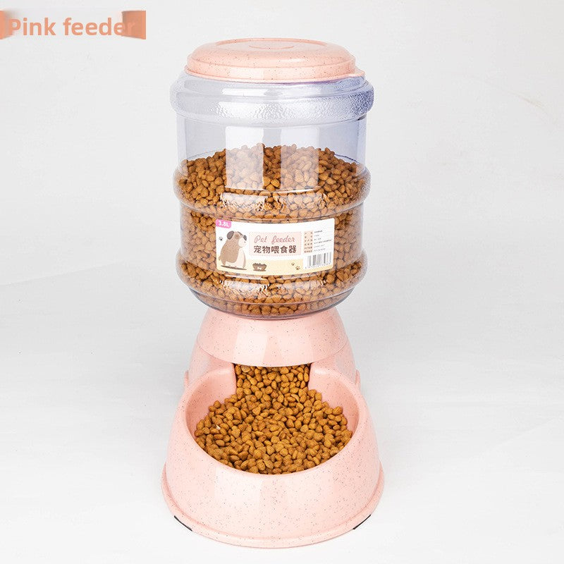 3.8L Anti-Overturning Automatic Pet Water Feeder and Food Feeder in Four Colours
