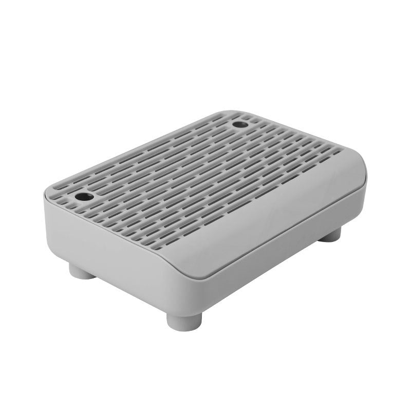 Double Layer Cat Litter Tray with Sifting Grid and Leak Guard