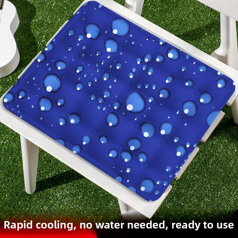 Self-cooling gel pet mat with cute print for cats and dogs, product image 10