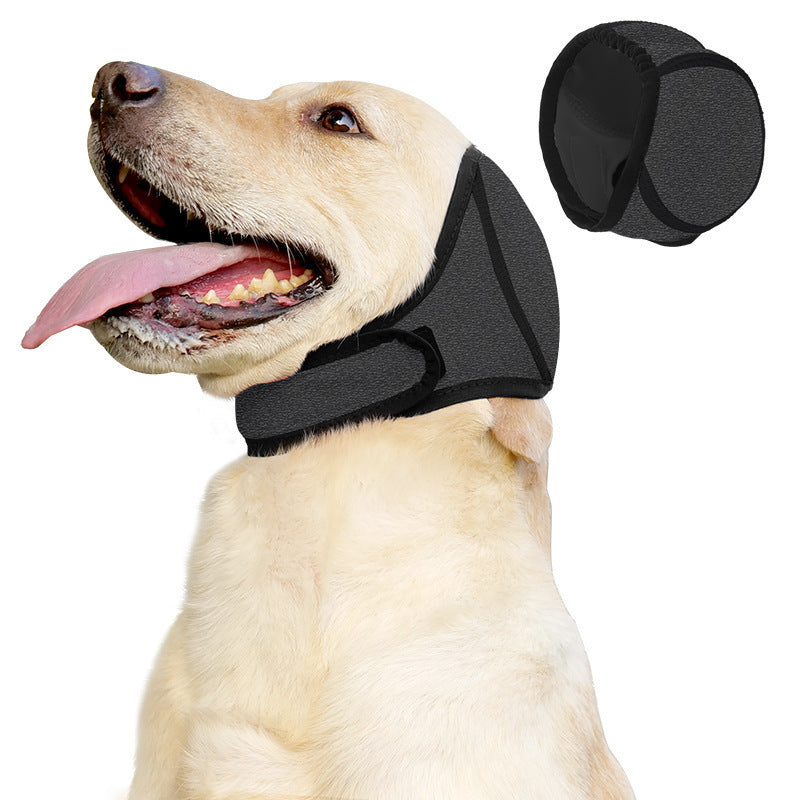 Calming Dog Hood for Noise Reduction During Fireworks