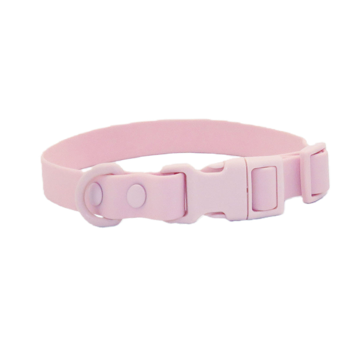 Waterproof wipe-clean PVC dog collar, 3 sizes available