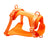Waterproof PVC dog harness set, ideal for everyday use