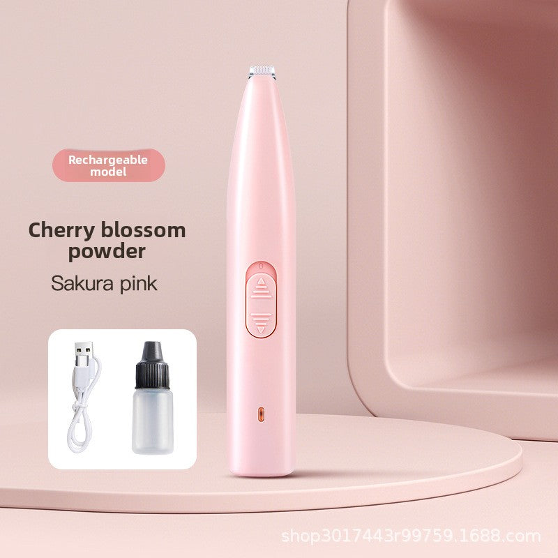 Quiet Pet Foot Hair Shaver, Battery or Rechargeable for Dogs and Cats