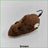 Wind-up plush mouse toy for cats in soft realistic design, view 7