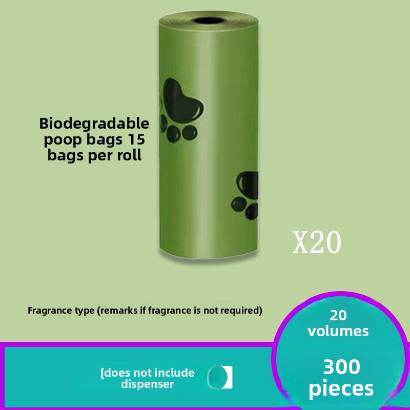 Biodegradable Dog Poop Bags with Dispenser, Thick Leak-Proof