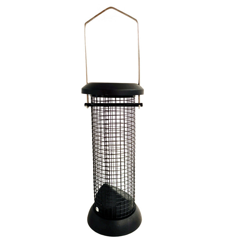 Garden bird feeding station attachments with tube feeder and tray, view 13