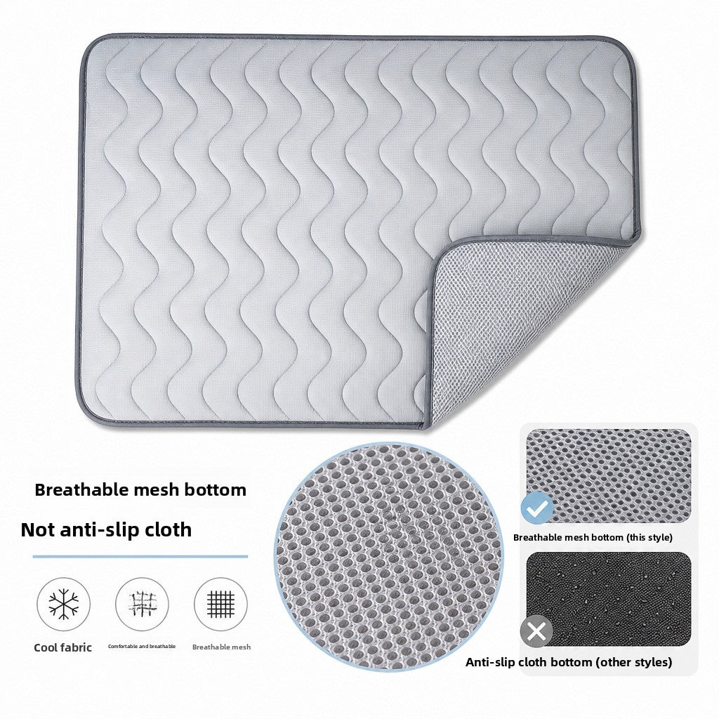 Ice silk pet cooling mat, detail photo 4
