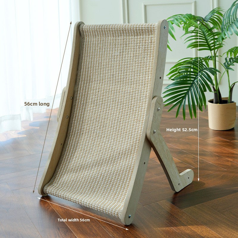 Corrugated cardboard cat scratching board and bed for indoor cats, view 7
