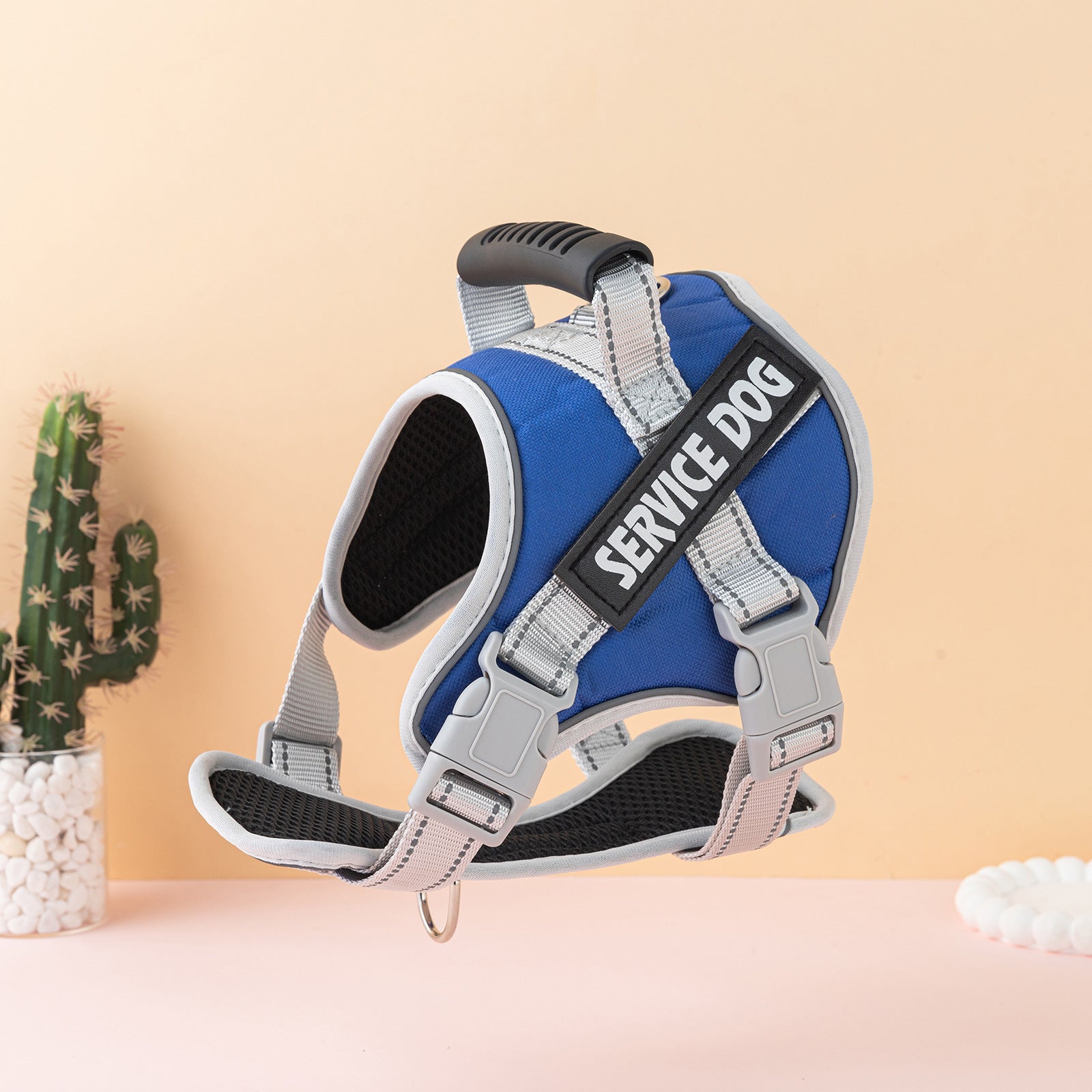 Breathable mesh no-choke dog harness in Oxford cloth, product image 14