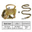 Camouflage escape resistant vest harness on a cat outdoors