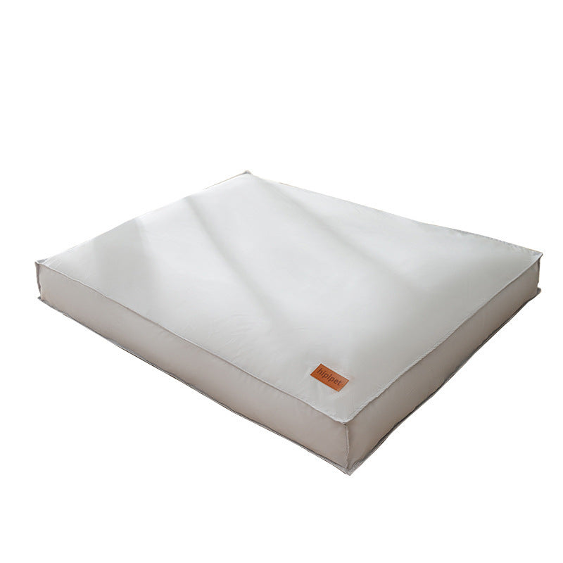 Waterproof dog bed pad with removable washable cover, photo from another angle