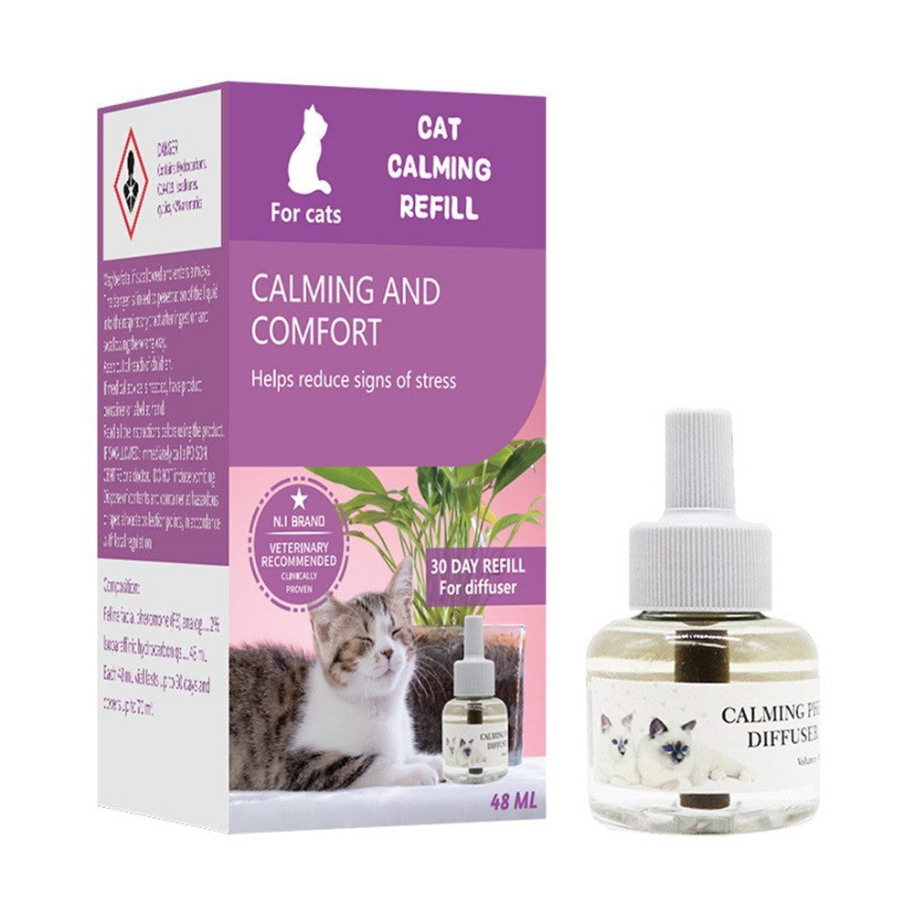 Calming Pheromone Diffuser Starter Set with Refills, UK Plug