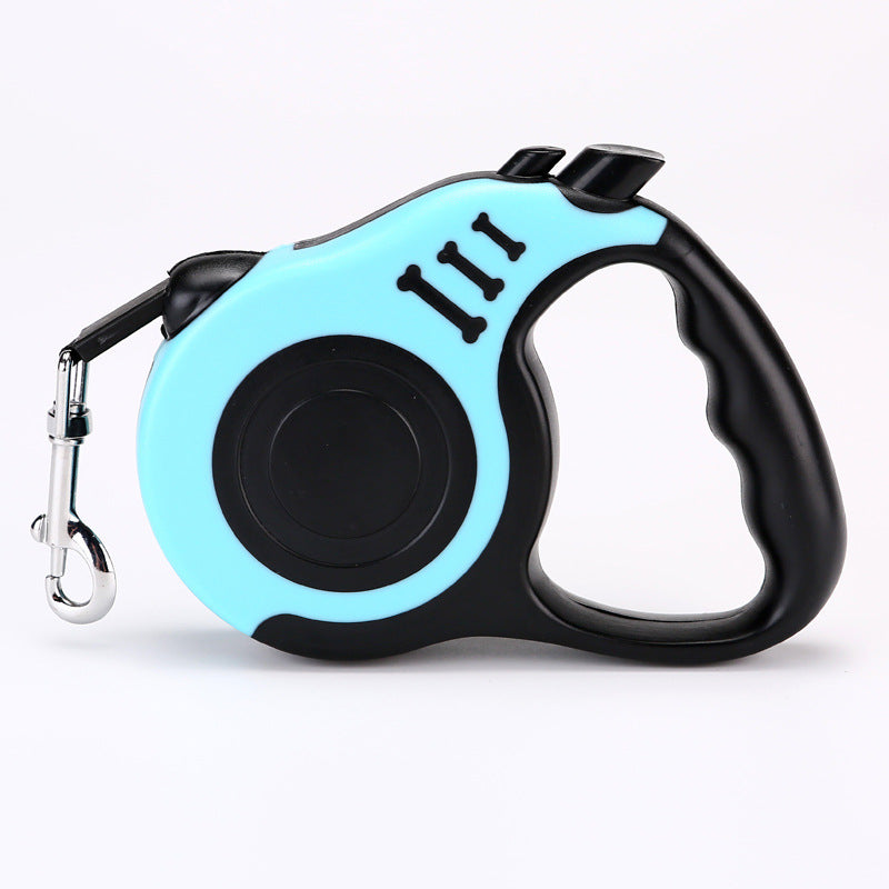 Retractable dog lead with bone print housing, product image 10