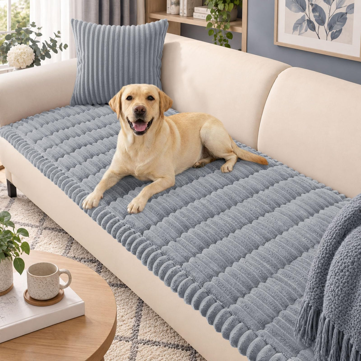 Non-Slip Washable Couch Cover for Dogs, Pet Sofa Protector
