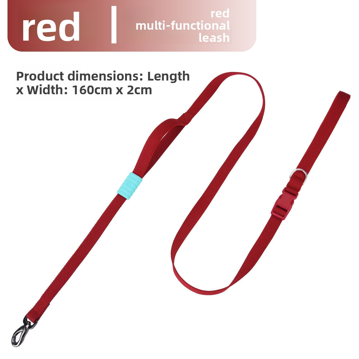 Hands-free crossbody dog lead, product photo from Pet Royale UK