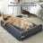 Orthopaedic dog bed detail