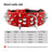 Golden brown studded dog collar with short studs, adjustable 38 to 43cm, view 6