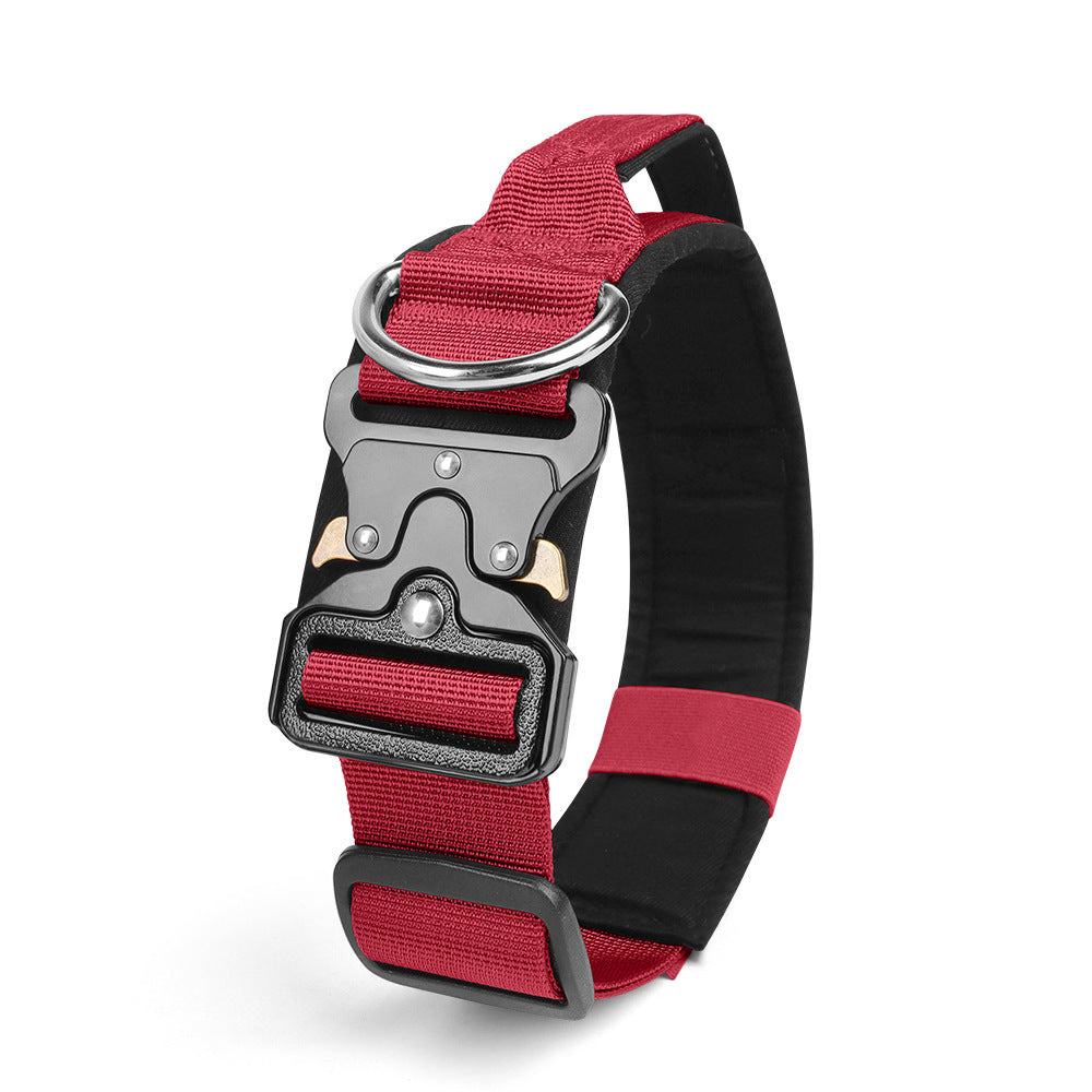 Tactical polyester dog collar with grip handle, product image 30
