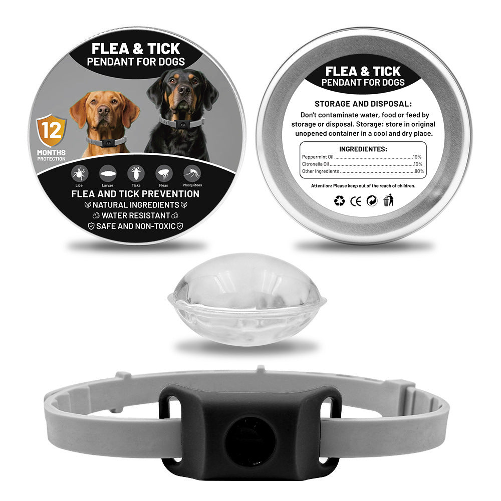 Pet Cat Dog Button Silicone Collar