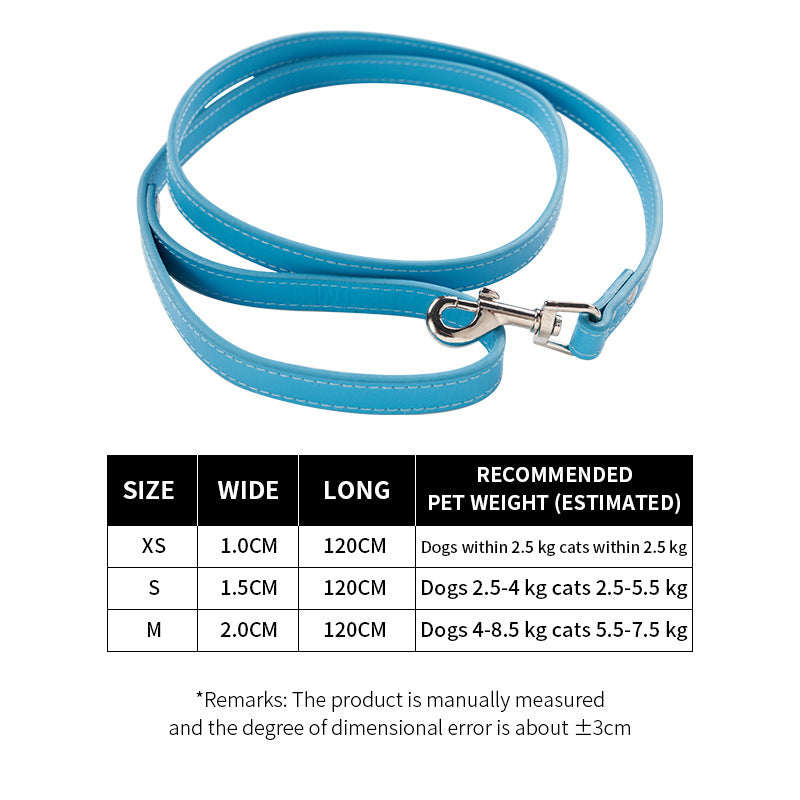 PU leather dog lead, ideal for everyday use