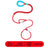Bright nylon dog lead in vivid colour, product image 25