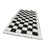 Plush checkerboard dog mat floor rug, photo 5 of 10