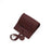 Round faux leather poo bag dispenser with clip, product image 7
