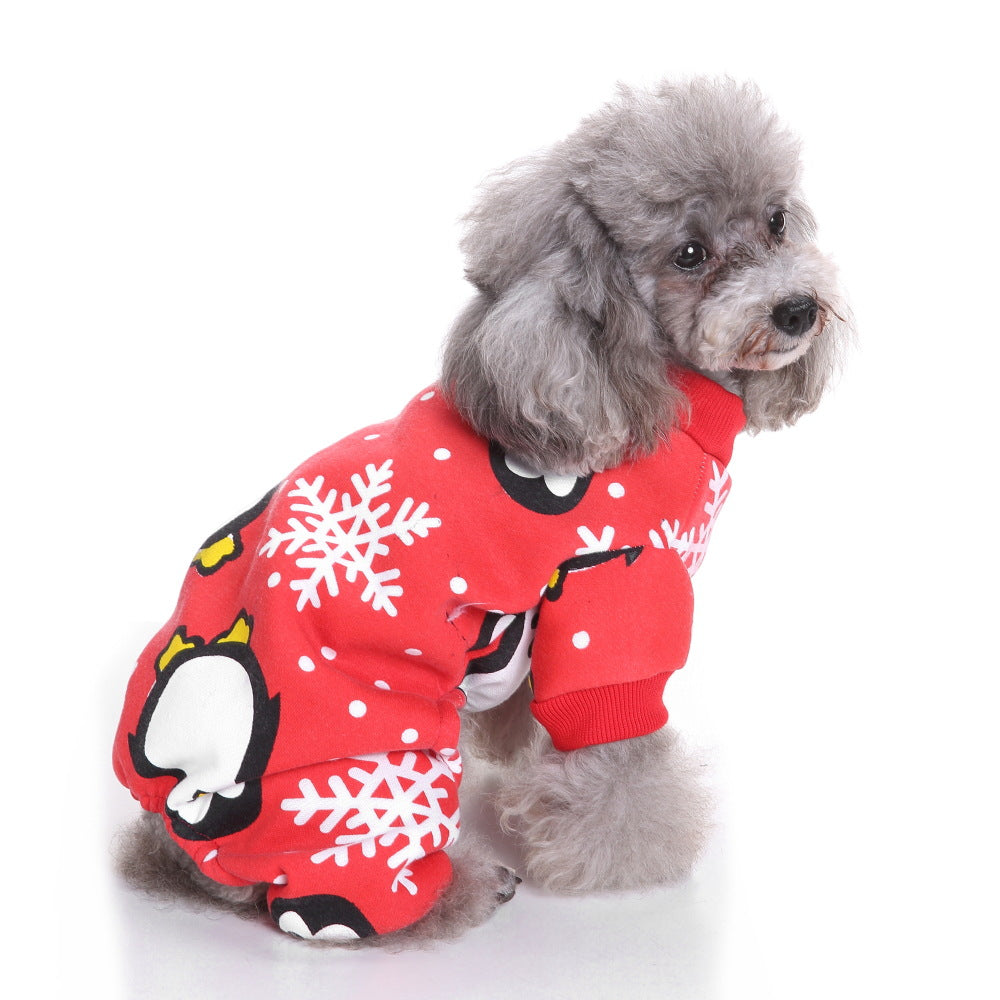 Christmas and Halloween pet costumes in 14 designs