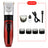 Cordless Dog Hair Clippers with Guide Combs, Low Noise Trimmer Kit