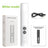 Rechargeable Dog Nail Grinder with 3 Grinding Heads, Quiet Polisher