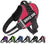 Reflective breathable nylon dog vest harness, product image 18