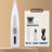 Cordless Pet Grooming Trimmer with LED Light and Rounded Blade